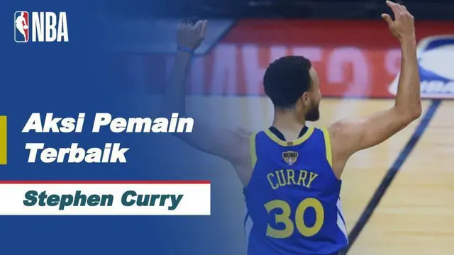 Berita video bintang Golden State Warriors, Stephen Curry, tampil gemilang dan menjadi pemain terbaik NBA hari ini, Selasa (13/4/2021) WIB.