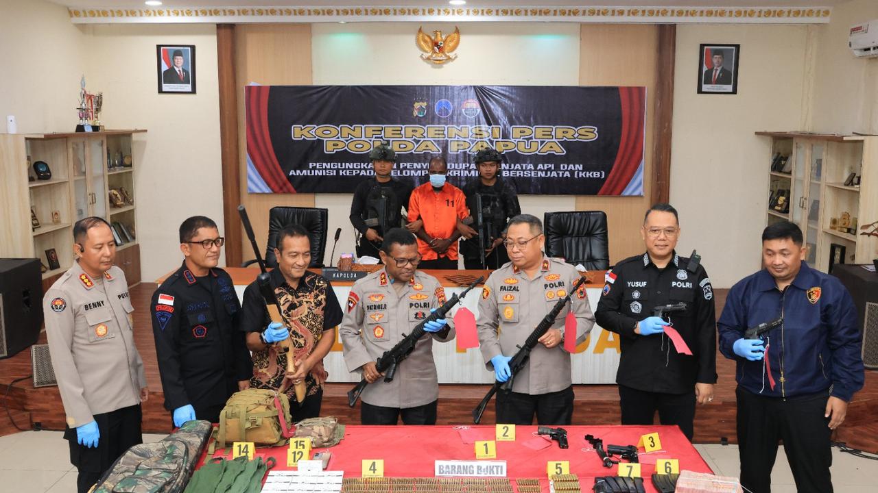 penyelundupan senjata di papua