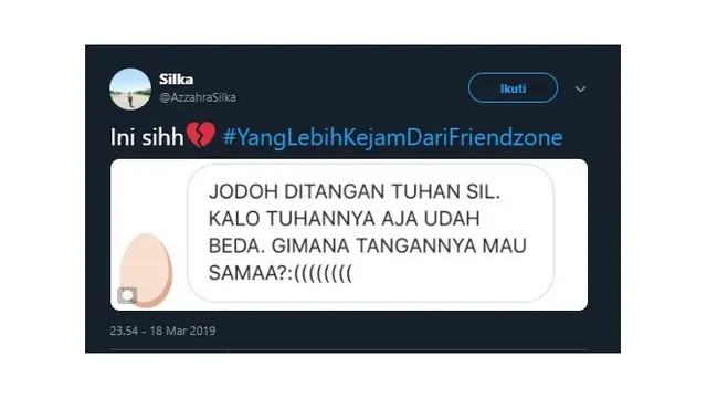 Kejamnya Hubungan Friendzone