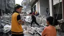 Dalam sebuah pernyataan, pada Sabtu (26/4/2025), Hamas mengatakan terbuka terhadap kesepakatan untuk mengakhiri perang di Gaza. (Eyad BABA/AFP)
