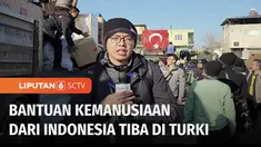 Bantuan logistik Pemerintah Indonesia tiba di wilayah terdampak gempa di kawasan Hassa, Provinsi Hatay Turki. Bantuan berupa tenda pengungsi, genset dan kebutuhan pokok lainnya akan disalurkan kepada para pengungsi.