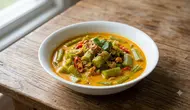 Resep Lompong Santan Ala Rumahan, Hidangan Berkuah dari Batang Talas yang Mudah Dibuat