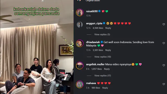 Raissa, Isyana Sarasvati, Vidi Aldiano, Afgan, Cantika Abigail