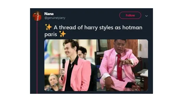 7 Potret Gaya Hotman Paris yang Mirip Harry Styles