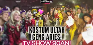Geng Aries kembali merayakan pesta ulang tahun mereka dengan konsep yang seru dan meriah. Di tahun ini Vidi Aldiano, BCL, Yuki Kato, dan Ranggaz Laksmana memilih tema busana yang ikonik dari TV Show tahun 90-an. Simak selengkapnya dalam Fimela Update berikut!&nbsp; #fimelaupdate #fimelahariini #fmlmmd