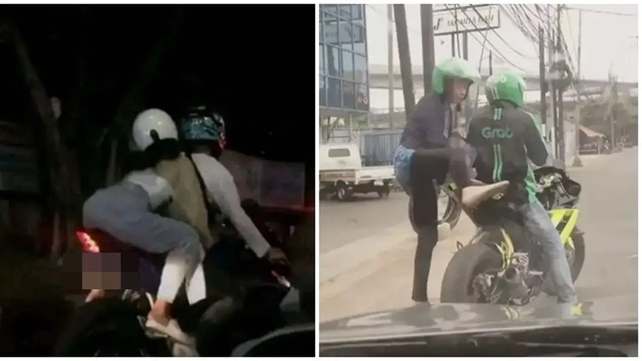 6 Potret Susahnya Dibonceng Pakai Motor Gede Ini Kocak Tapi Bikin Kasihan