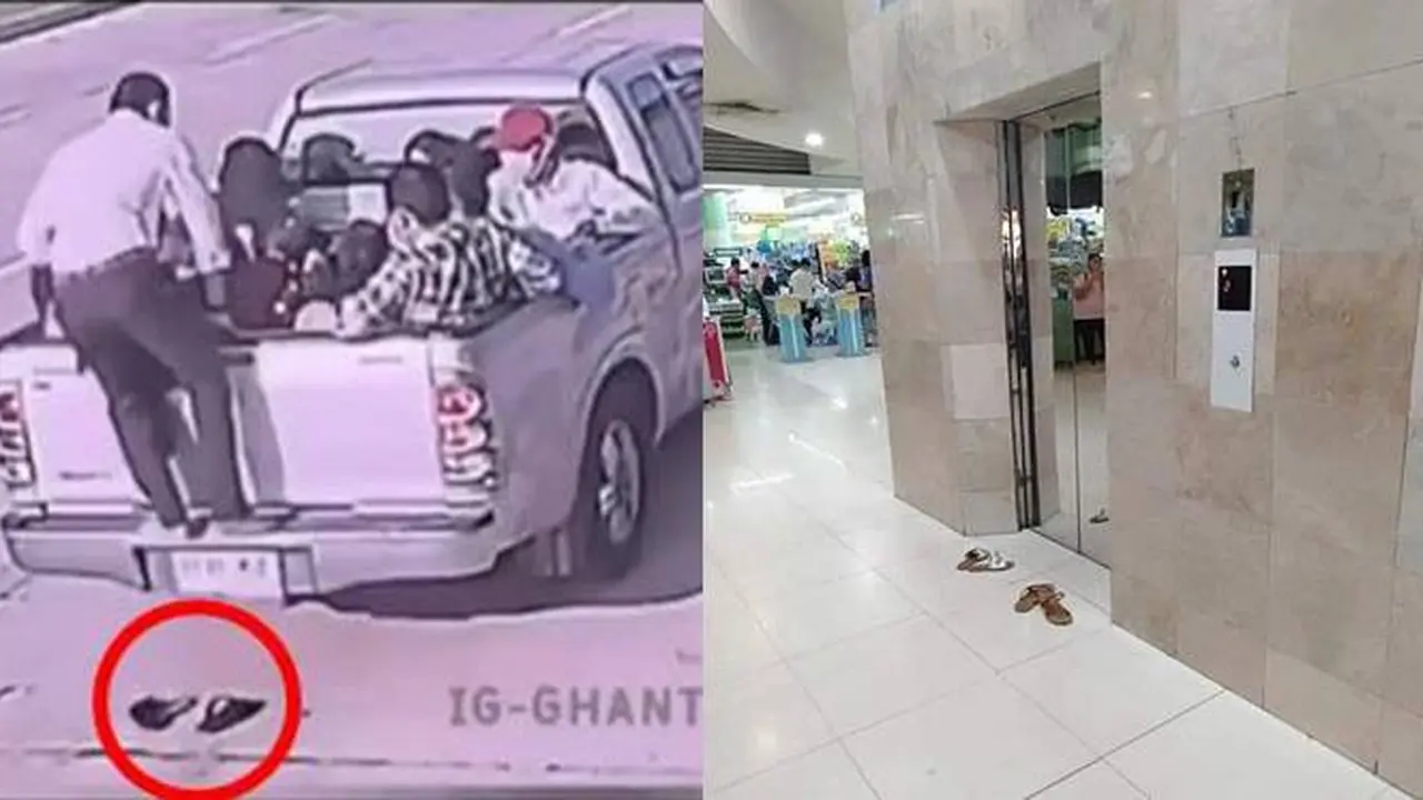 Malah Hilang, Ini 5 Aksi Kocak Orang Lepas Alas Kaki Ini Bikin Geleng Kepala
