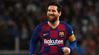 2. Lionel Messi (104 juta dolar) - Messi memperoleh penghasilan 104 juta dolar yang terbagi menjadi 72 juta dolar dari gaji dan 32 juta dolar dari pendapatan iklan. (AFP/Gabriel Bouys)