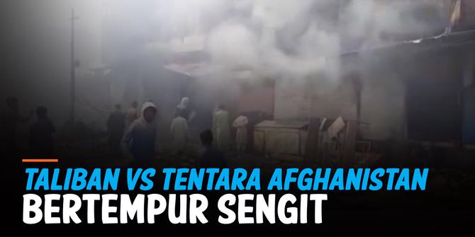VIDEO: Bertempur Sengit, Milisi Taliban Kuasai Pusat Kota Kunduz Afghanistan