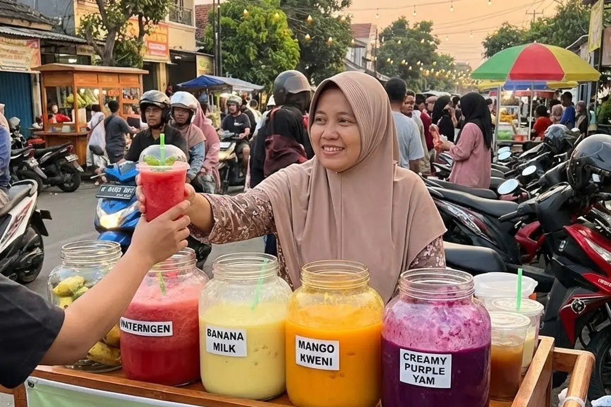 Jualan smoothies