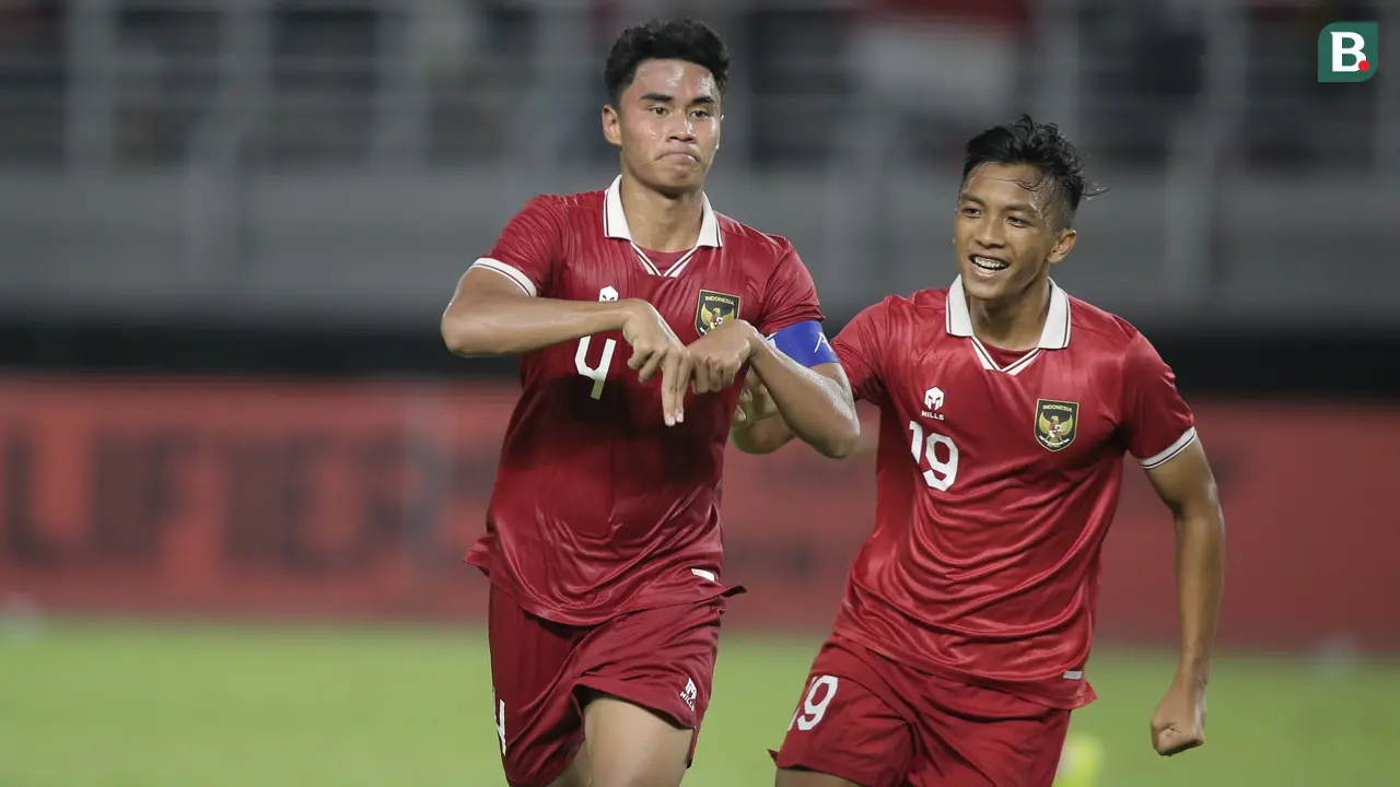 Selebrasi Muhammad Ferrari dan Rabbani Tasnim Siddiq