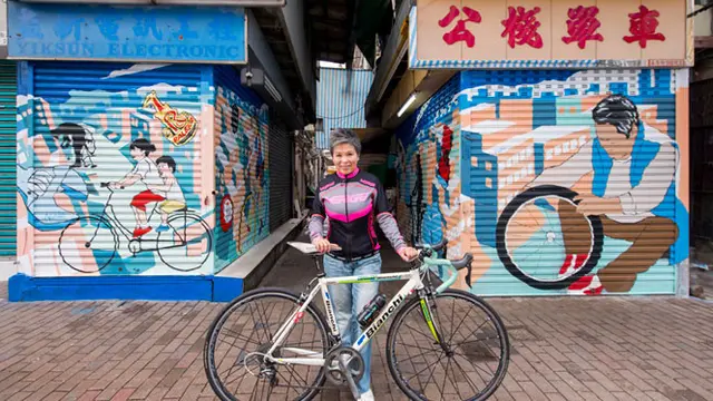 Kung Chan Cycle Courtesy of HK Urban Canvas.
