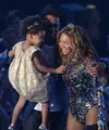 Putri semata wayang Beyonce dan Jay Z yakni Blue Ivy Carter tengah berbahagia merayakan hari ulang tahunnya yang ke 4 tahun. (AFP/Bintang.com)