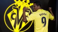 Carlos Bacca pindah dari AC Milan ke Villarreal pada Rabu (16/8/2017). (dok. Villarreal CF)