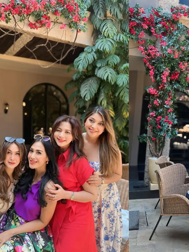 Sarah Azhari Reuni dengan Bintang Sinetron 90-an (Foto: Instagram @dps_diahpermatasari)