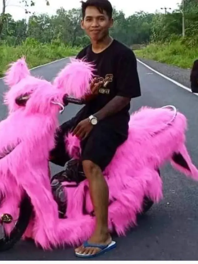 Kelewat Unik, 6 Modifikasi Motor Ini Bikin Gagal Paham
