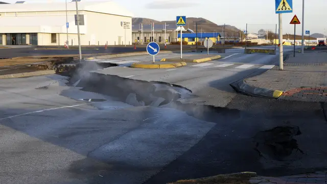 Gempa bumi di Islandia mendorong evakuasi