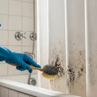 Mengurangi Jamur pada Tirai Kamar Mandi (AI Generated)