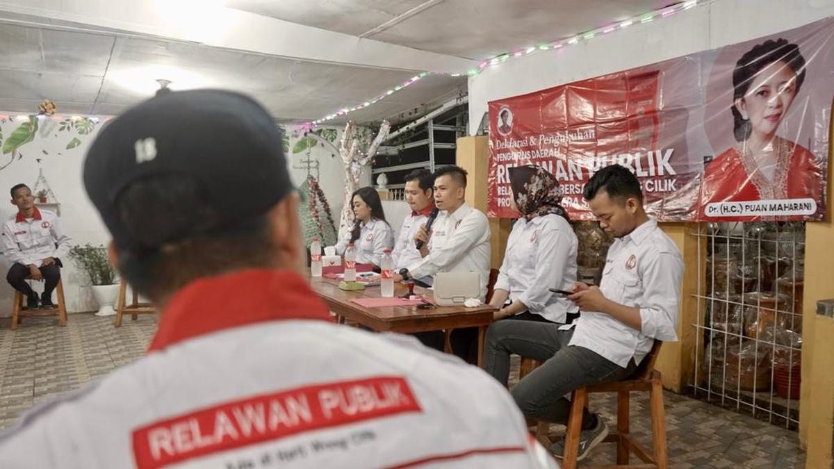 Deklarasi di Sumsel, Relawan Akan Sosialisasikan Prestasi Puan Saat Jadi Pejabat Publik