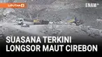 Pemerintah Jawa Barat menetapkan status tanggap darurat pasca longsor tambang batu di Desa Cipanas, Kecamatan Dukupuntang, Kabupaten Cirebon, Jumat siang. Sebanyak 14 korban ditemukan meninggal dunia, sementara 8 orang lainnya masih hilang tertimbun ...