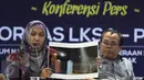 Petugas Panti Asuhan Dapur Yatim bersama Komisi Perlindungan Anak Indonesia (KPAI) dan Departemen Sosial menggelar konferensi pers menanggapi penggerebekan terduga teroris pada 11 Januari lalu, di Kantor KPAI, Jakarta, (19/1). (Liputan6.com/Angga Yuniar)
