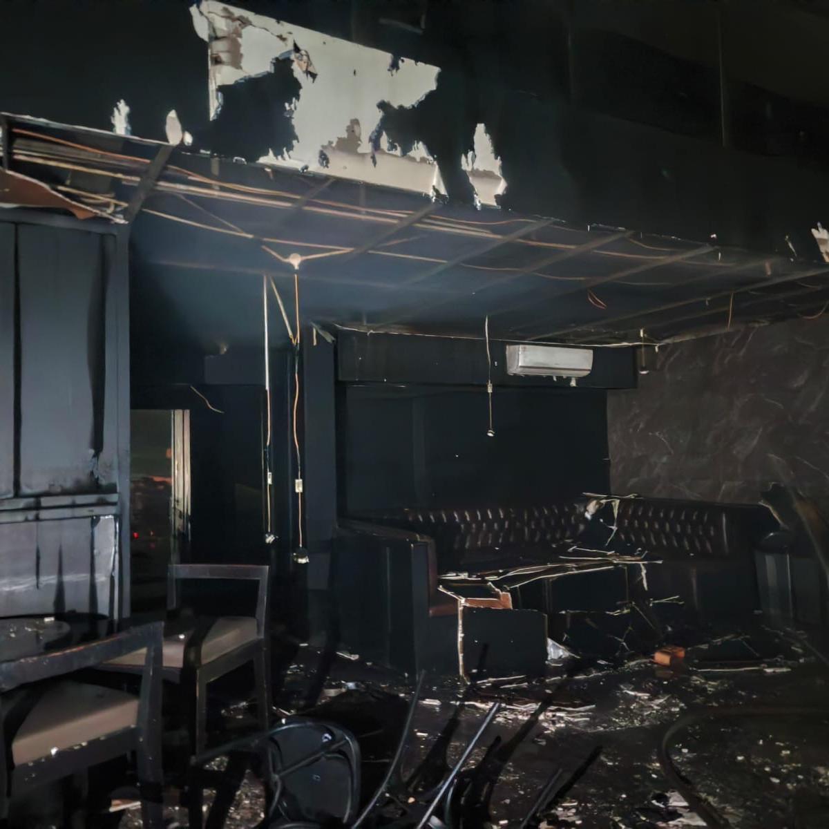 Hati-Hati Cas Shisa Elektrik, Lounge and Bar di Lampung Hangus Terbakar