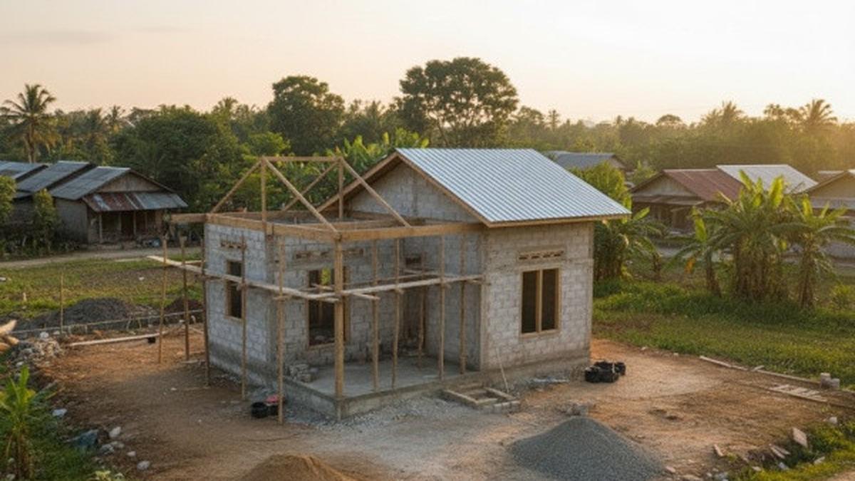 7 Tips Bangun Rumah Rp50 Juta Lengkap dengan Contoh Rencana Anggaran, Ekonomis dan Praktis