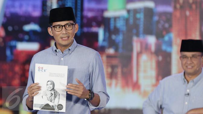 Sandiaga Uno Keluarga Soeharto Dan Baju Debat Pilkada Dki News Liputan6 Com