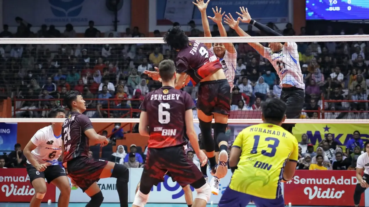 Jakarta STIN BIN Sapu Bersih Pekan Kedua Proliga 2023