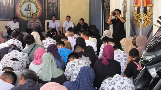 Viral Konvoi Bawa Parang dan Ancam Pengguna Jalan, 31 Siswa SMP di Gowa Diamankan Polisi