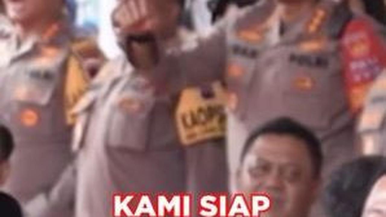 "Kami siap," jawab kompak para Kapolres dan Komandan Kodim.<br>