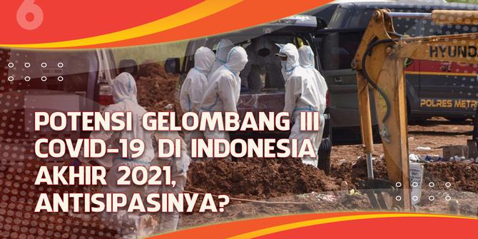VIDEO Headline: Potensi Gelombang III Covid-19 di Indonesia Akhir 2021, Antisipasinya?