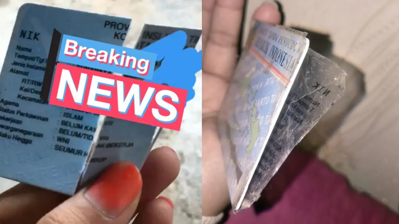 Penampakan E-KTP yang bikin prihatin
