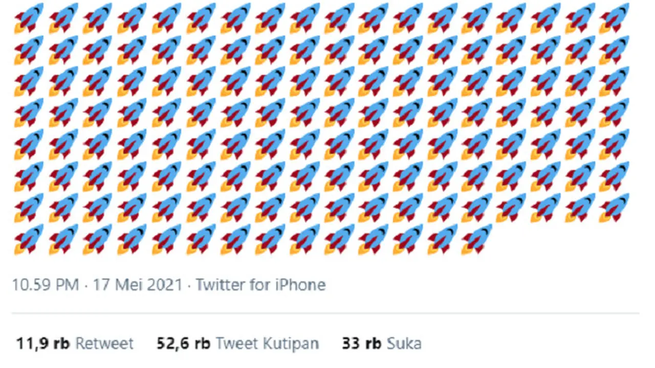 Cuitan dari akun Twitter yang dikelola oleh Kemlu Israel (Twitter/@israel)