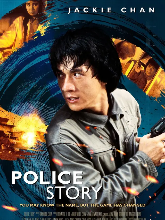 Poster film Police Story. (Foto: Dok. Golden Way Films Ltd./ IMDb)