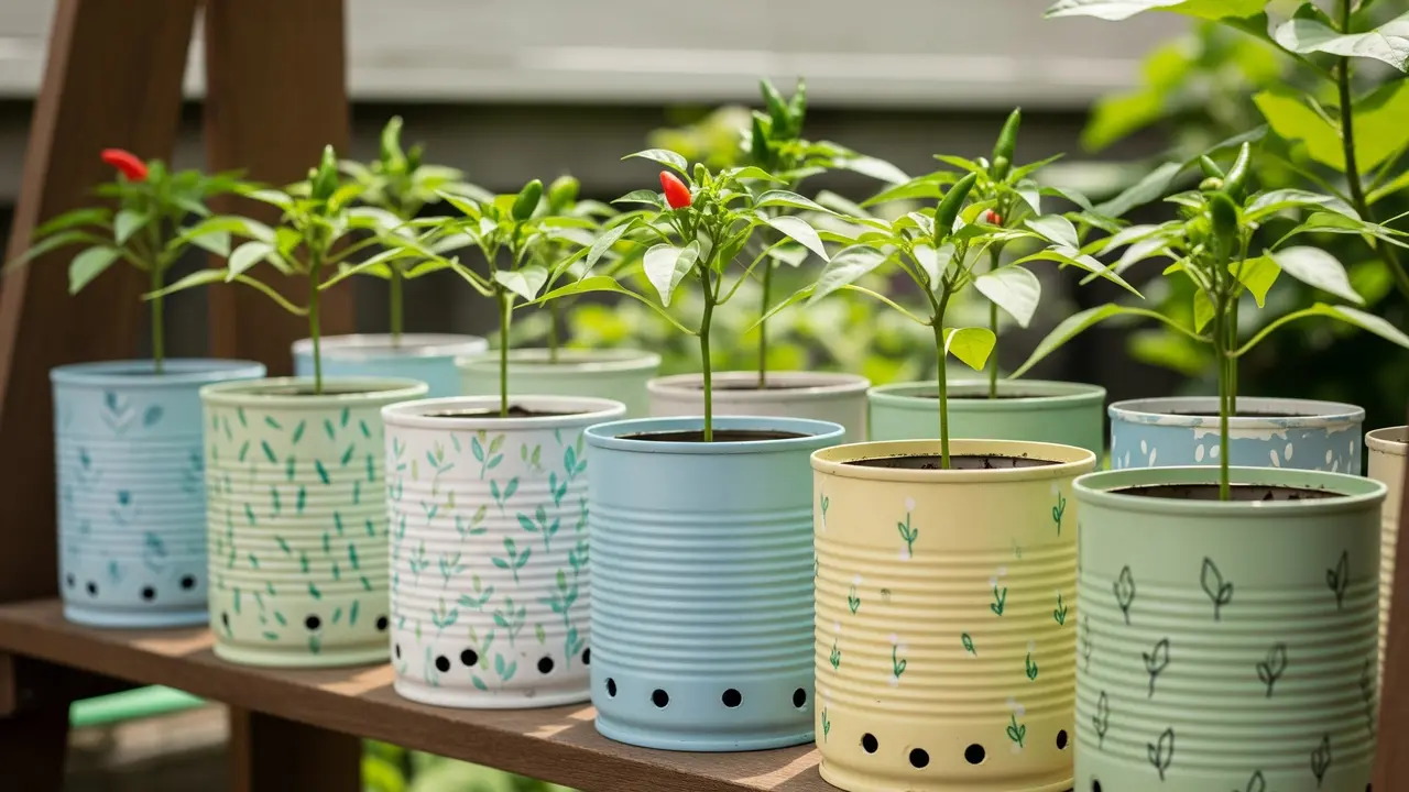 Ide Kebun Cabai Tanpa Tanah Pakai Barang Bekas