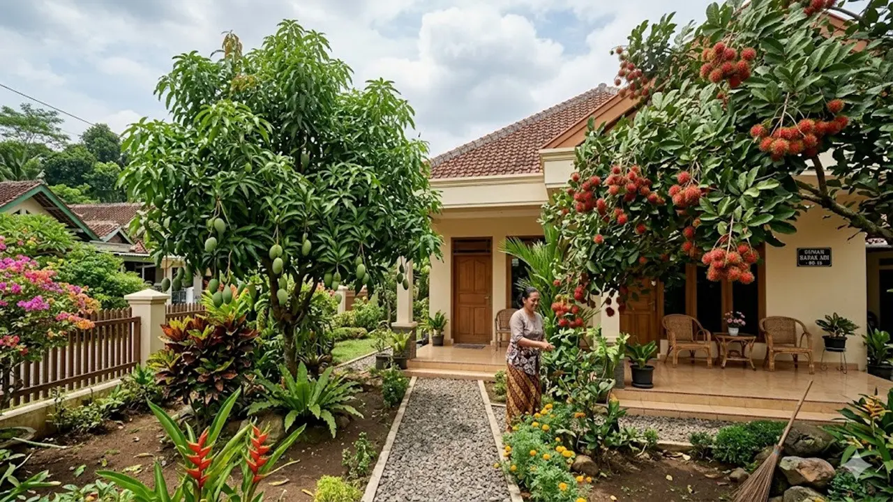 Pohon Buah yang Halaman