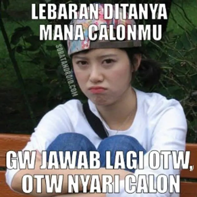 7 Meme Pertanyaan Klasik Saat Lebaran Ini Bikin Orang Kena Mental