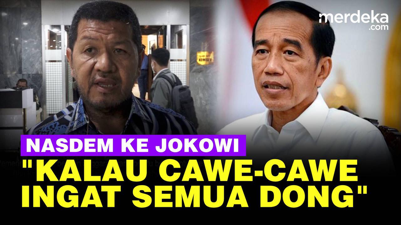 VIDEO: NasDem Keras Ingatkan Jokowi Adil Soal Cawe-Cawe Pemilu 2024