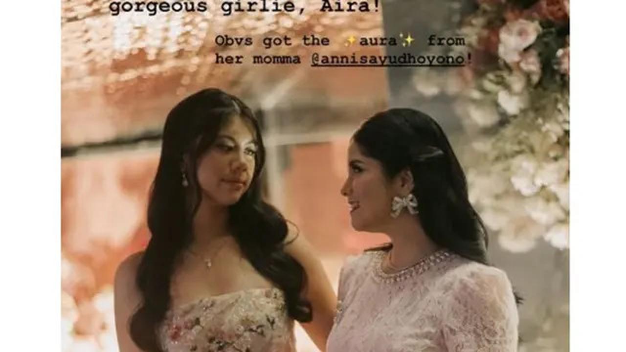 5 Gaya Memukau Almira Yudhoyono Pakai Dress Brokat Floral di Pesta Ultah ke-17