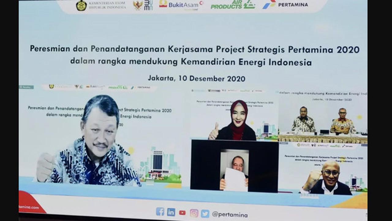 Menteri ESDM Resmikan Kilang Langit Biru Cilacap