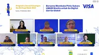 Program Ibu Berbagi Bijak 2023 bersama pelaku UMKM Singaparna. (Sumber: tangkapan layar melalui Zoom meeting #IbuBerbagiBijak2023/Almas Lailatul Mufida)