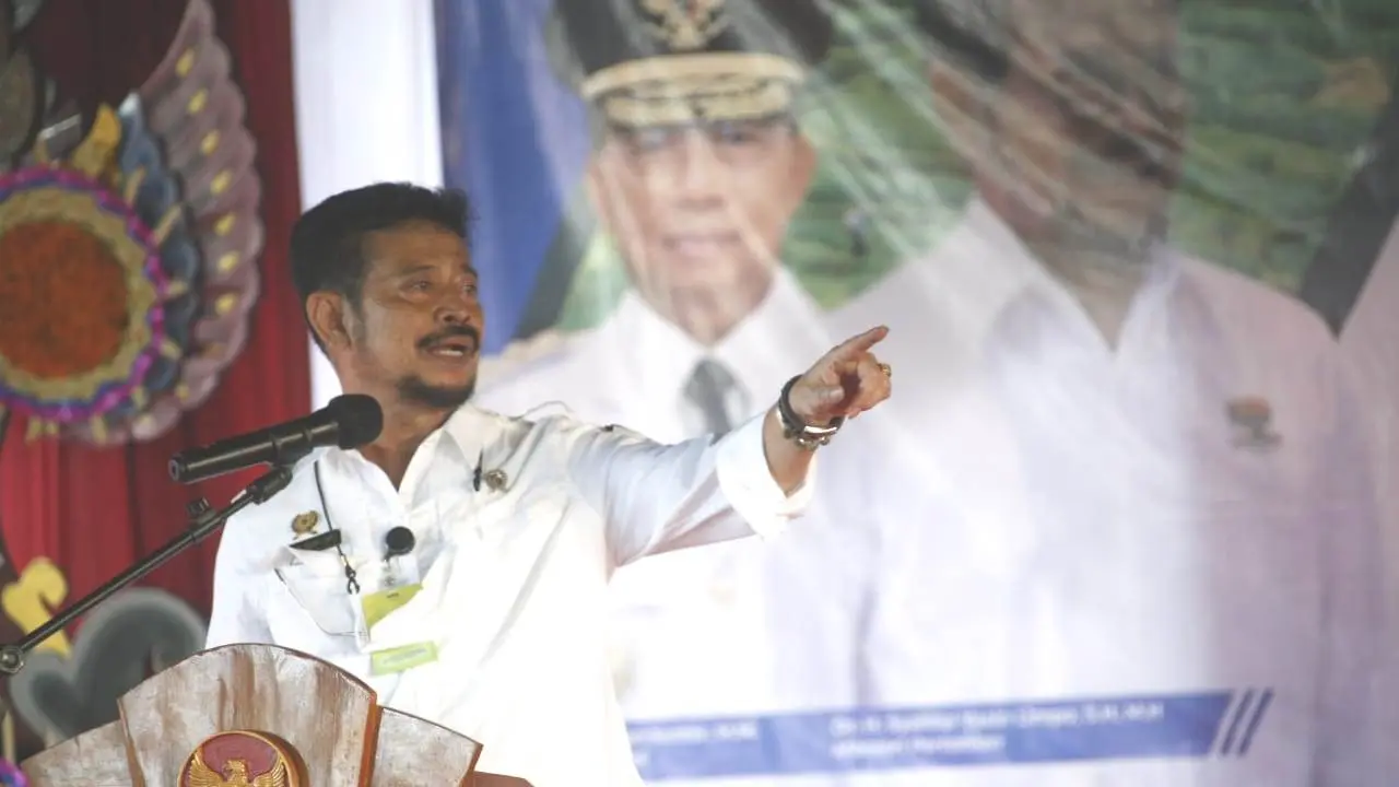 Mentan Syahrul Dorong Provinsi Bali Jadi Simbol Pertanian Maju