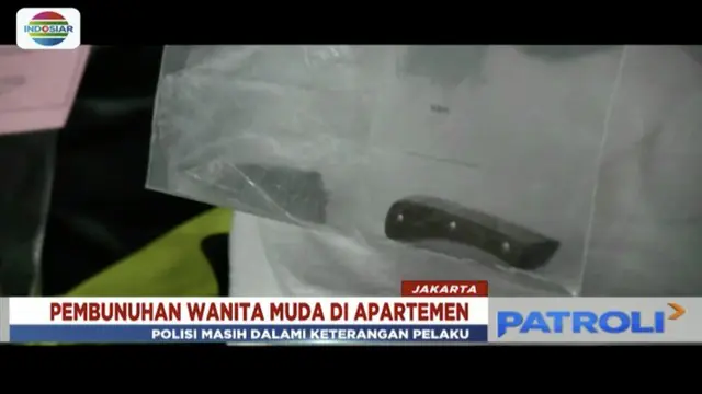 Polisi tangkap pembunuh wanita di Apartemen Pramuka Cempaka Putih, Jakarta Pusat. Pelaku mengaku sakit hati karena korban mengejek dan meludahi dirinya.