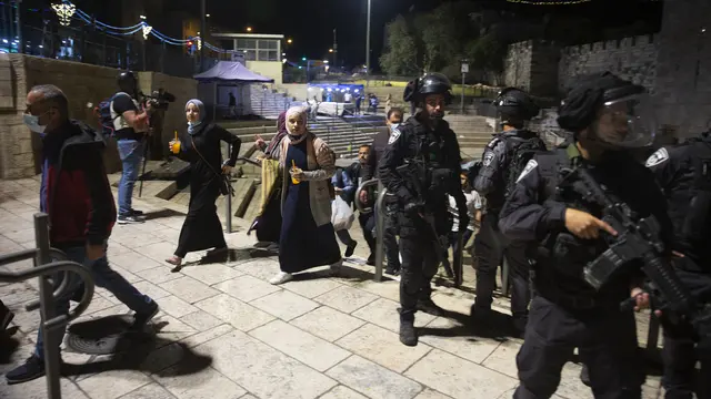 Bentrok Warga Palestina dan Polisi Israel, Ratusan Orang Terluka