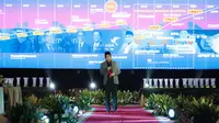 Direktur Jenderal (Dirjen) Pajak Suryo Utomo saat acara Malam Apresiasi dan Penghargaan Hari Pajak 2024. Kegiatan tersebut dilaksanakan dalam rangka memperingati Hari Pajak Tahun 2024.