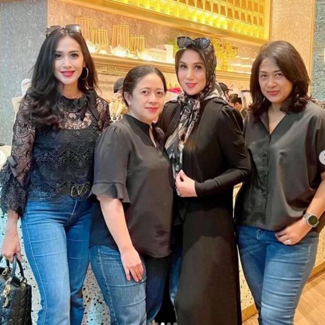 Puan Maharani Punya Geng Arisan, Anggotanya Para Sosialita dan Artis dari Diah Permatasari sampai Marini Zumarnis