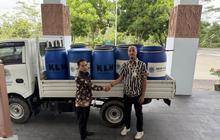 KLH Salurkan Ribuan Tong, Perkuat Pemilahan Sampah Kalsel di Tingkat Rumah Tangga