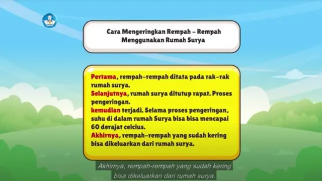 Prinsipnya Sama dengan Menjemur Ikan Asin