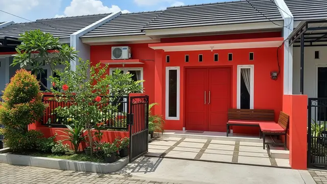 Hindari Warna Merah untuk Cat Teras dan Pintu Depan, Ini Alasan dan Dampaknya